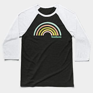 Badass Rainbow Baseball T-Shirt